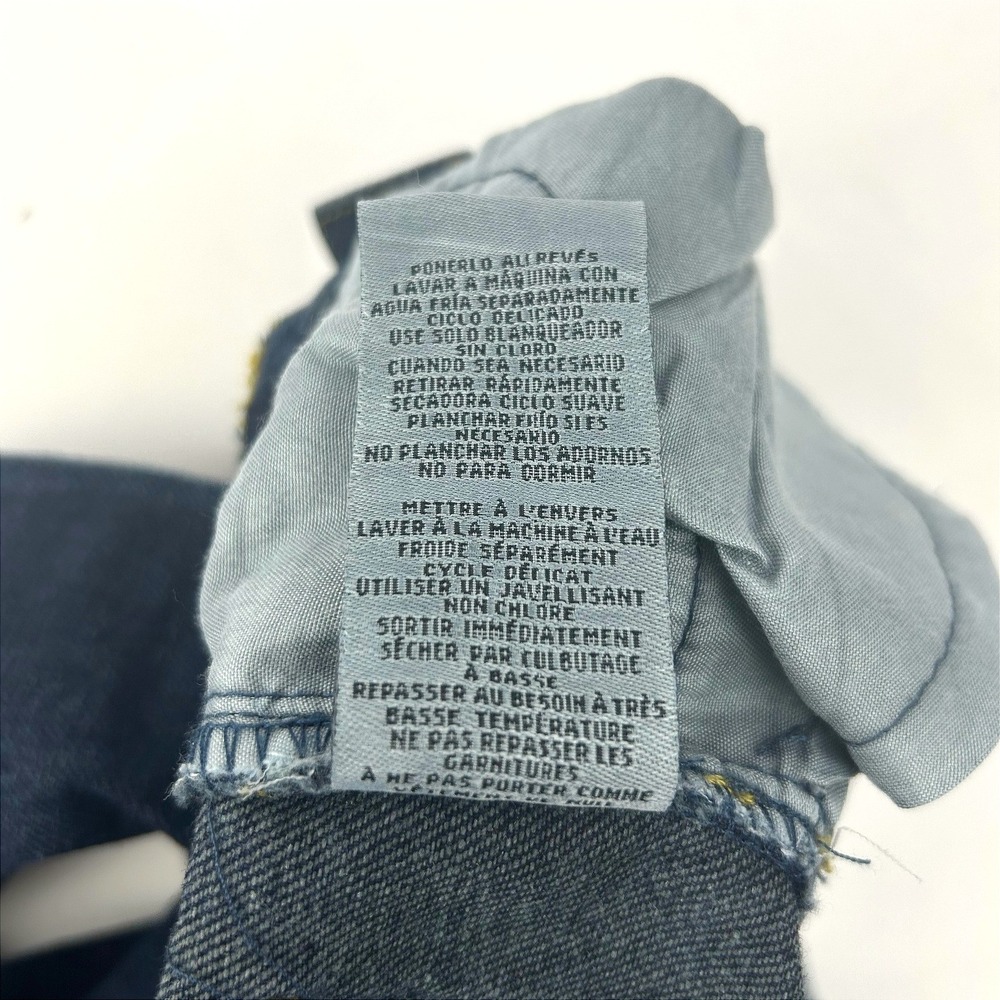 Lucky Brand Toddler Boys Dark Wash Denim Jeans Size 3T Elastic Waist - Picture 7 of 10